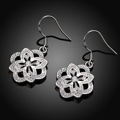 Flower Drop Earrings