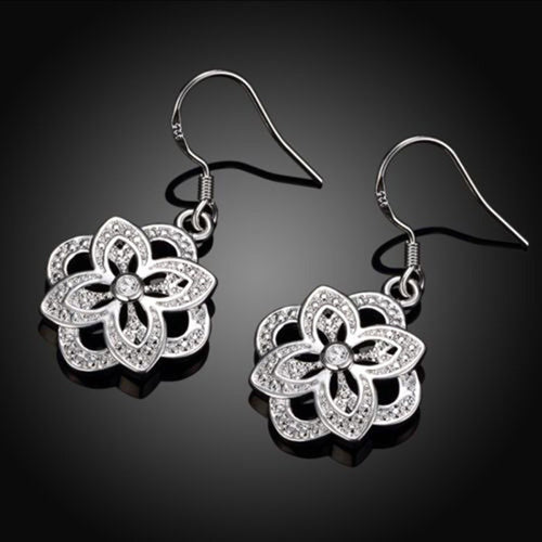 Flower Drop Earrings