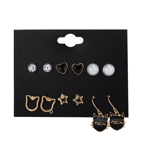 Trendy Earring Set